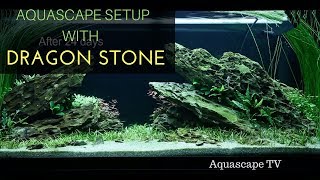 180L Planted Aquarium Setup with Dragon Stone | Aquascape TV