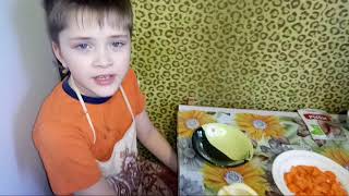 #5 Дети на кухне! - Запечённая рыба Красноглазка