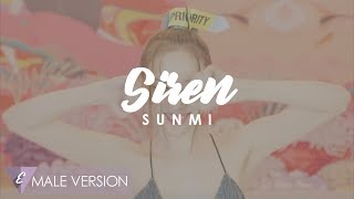MALE VERSION | SUNMI - Siren