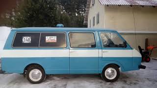 Раф 2203 с новым глушителем.