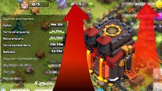 ULTIMOS EDIFICIOS de MI TH 10 MAX - CLASH OF CLANS