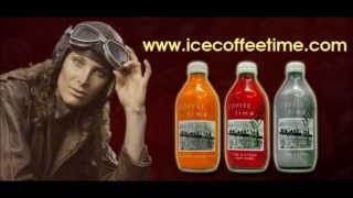 Iced Coffee COFFEE time, Ledová káva, холодный кофе. COFFEE time