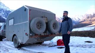 #12 Обзор внедорожного каравана из экспедиции "Из края в край" Кабардино-Балкария, Верхняя Балкария.