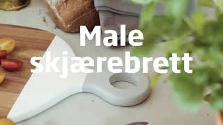 Male skjærebrett - DIY (Do it yourself)