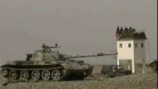 ANA T-62 MBT Live Fire
