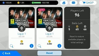 League 1 Vol.1 96 Stars Box Draw PES 2018 Mobile