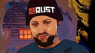 RUST - НЕ ПОДЕЛИЛИ ПЕЩЕРУ С СОСЕДОМ - СОЛО ВЫЖИВАНИЕ В РАСТ #1