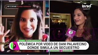 Daniela Palavecino habló con Intrusos sobre su polémico video que fue criticado en redes sociales