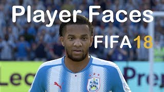 FIFA 18 Huddersfield Town FC Player Faces