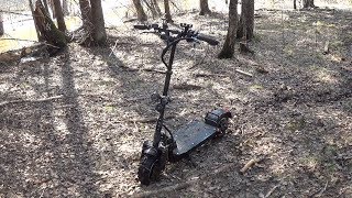 Полноприводный самокат Halten, готовимся к внедорожным испытаниям