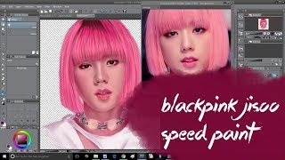 BLACKPINK Jisoo Fanart - Kpop Speed Paint