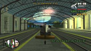 GTA San Andreas impound the Raindance in Los Santos