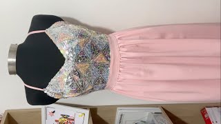 ¿Cómo Hacer VESTIDO de FIESTA Fácil? ???? IDEA to Make a Long PARTY DRESS - Hacer Ropa