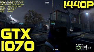Payday 2: GTX 1070 | Ultra - 1440P | FRAME-RATE TEST