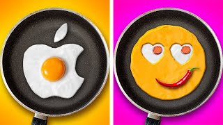 KIAT MEMASAK SARAPAN YANG GENIUS! | Ide Cemerlang dan Tantangan Membuat Makanan oleh 123 GO Like!
