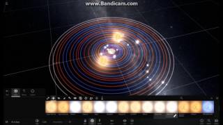 Creating a Solar System out of Black Holes and Stars (Speed up Video) - Universe Sandbox 2