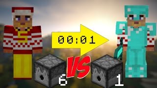 КАК ОДЕТЬ ВСЮ БРОНЮ ЗА 1 СЕКУНДУ В МАЙНКРАФТЕ?!?!