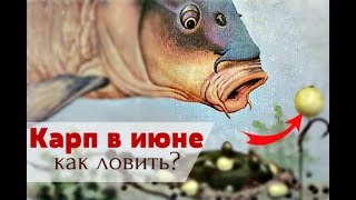 Как ловить карпа в июне? Секреты ловли карпа в июне!