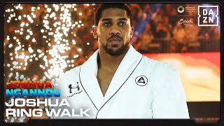 Anthony Joshua Ringwalks Are Unmatched