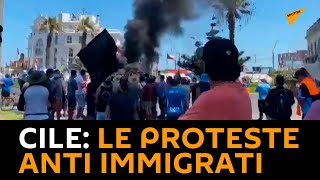 #Cile: le proteste anti immigrati