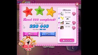 Candy Crush Saga Level 522 ★★★ NO BOOSTER