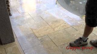 How to clean and seal travertine, granite and natural stone pavers