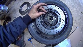 Rear Disk, Brake Pads Replace - Yamaha Tmax