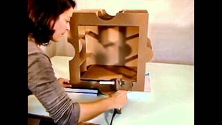 Montage du kit de meuble en carton Huzzle : Etape 3