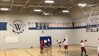 MHSAA AAA Varsity Girls Basketball Provincials - 3rd Place R.D. Parker vs Lorette - March 16, 2019