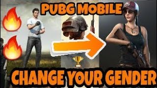 HOW TO CHANGE GENDER IN PUBG MOBILE || HOW TO BECOME FEMALE IN PUBG MOBILE || BECOME GIRL IN PUBG M