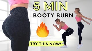 The BEST 5 MIN workout for your BOOTY & LEGS // by Vicky Justiz