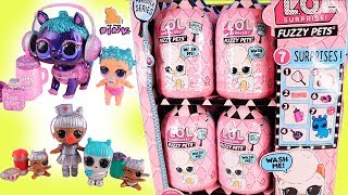 КУКЛЫ ЛОЛ ИЩУТ ПИТОМЦЕВ! ЦЕЛАЯ КОРОБКА! #LOL SURPRISE FUZZY PETS WAVE 2 // My Toys Pink