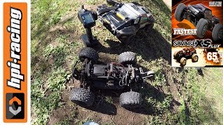 HPI Savage XS Flux- Launching Front Flips & Back Flips