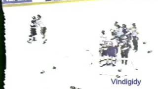 Kings - Blues brawl 90-91