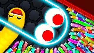 Slither.io - CRAZY LUCKY SNAKE vs 34000 SNAKES! // Epic Slitherio Gameplay (Slitherio Funny Moments)