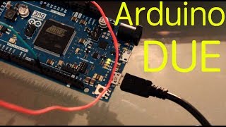 Arduino Due unboxing, driver install and PWM blink circuit