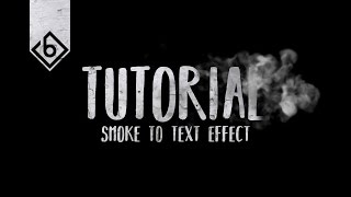 How To Create Smoke Text Effect - Sony Vegas Tutorial