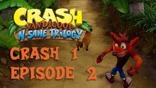 Прохождение Crash Bandicoot 1 (N.Sane Trilogy). Часть 2. БОСС: Риппер Ру