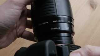 Sigma 75-200mm f2.8-3.5 rechipped Test Lens N° 1 on Sony a33 alpha33