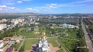 Абакан с высоты птичьего полёта 2016 (Аэрокрафт)