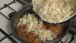Как тушить капусту Тушим капусту с мясом Тушим капусту  на сковороде Бигус