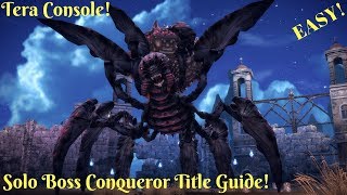 Tera - Console Solo Boss Conqueror Title Guide