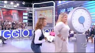 BBW weigh-in & measuring live TV