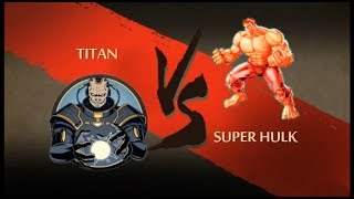 TITAN vs SUPER HULK...Shadow Fight 2 Hack Latest