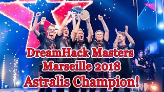 Astralis champion ? DreamHack Masters Marseille 2018 champions Grand Final vs Na`Vi #CyberWins