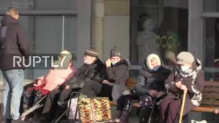 Ukraine: Fourth evacuation train departs Lugansk to Russia