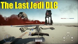 THE LAST JEDI DLC! FINN AND PHASMA GAMEPLAY STAR WARS BATTLEFRONT II LIVE