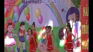 Múa Em yêu trường em - Mầm Non Tân Lập