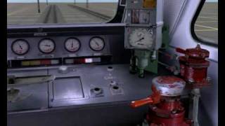 TrainZ: how to start ChS4-052 electric locomotive / Запуск ЧС4-052