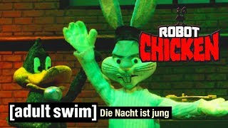 Die Nacht ist jung | Robot Chicken | Rapbattle-Rabbit | Adult Swim